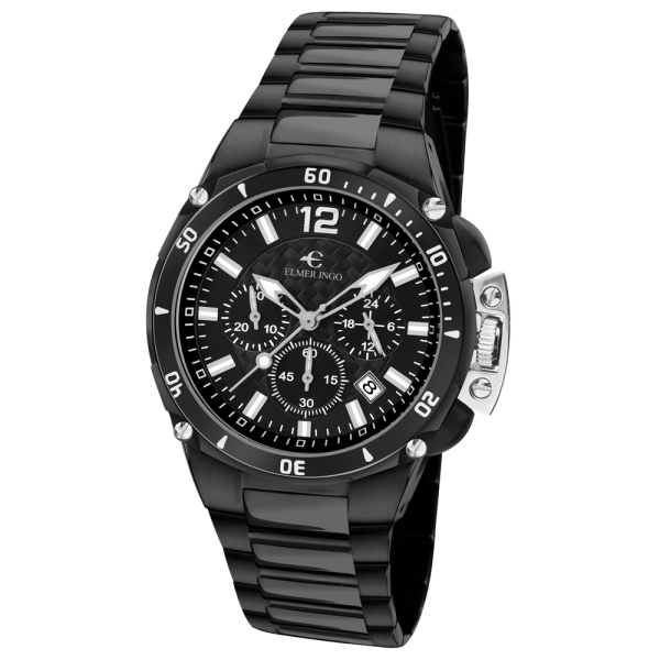 Elmer Ingo Sporty Chronograph All Black (Gents)