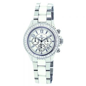 Elmer Ingo Semi Ceramics Chronograph XS W White (Ladies)