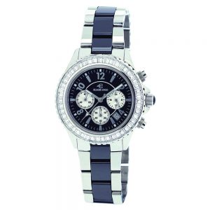 Elmer Ingo Semi Ceramics Chronograph XS W Black (Ladies)